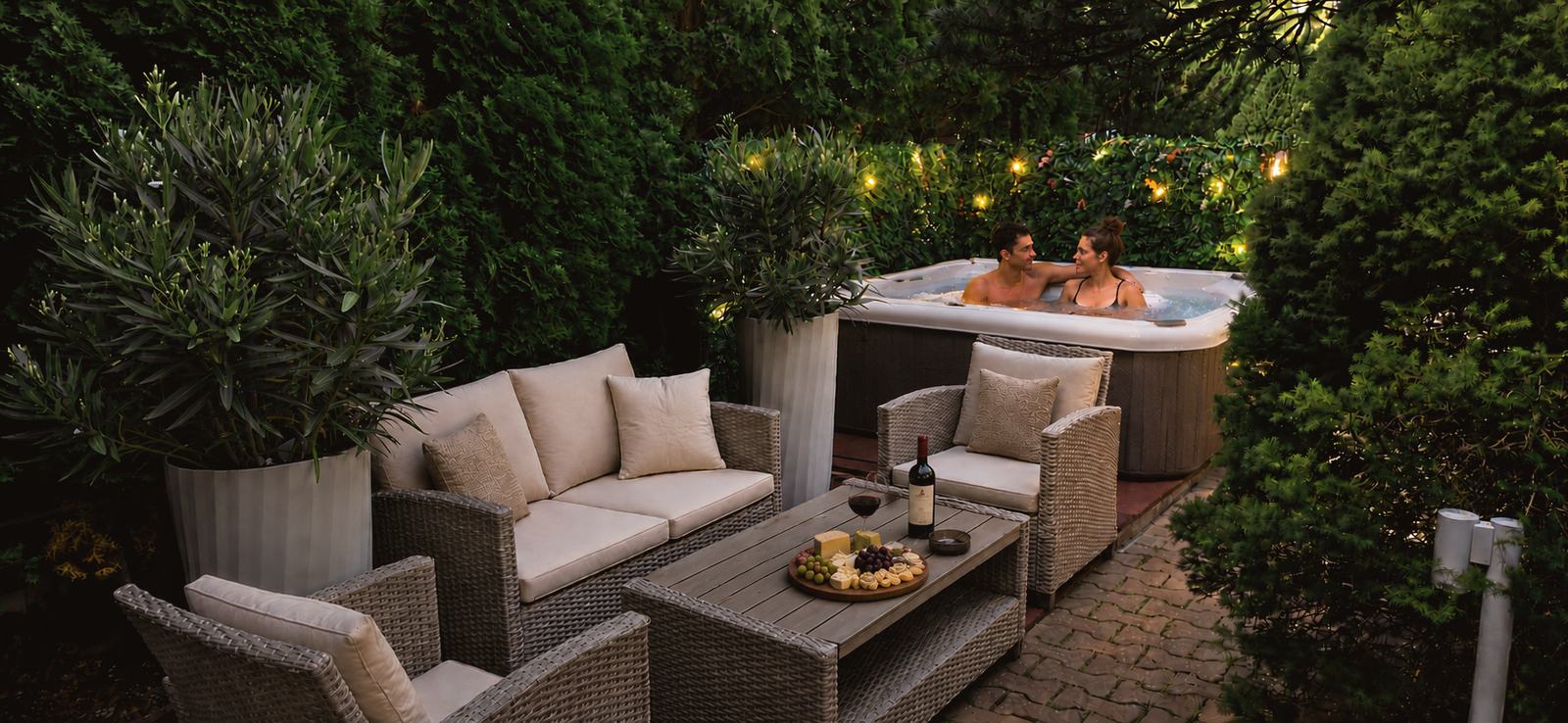 Jacuzzi privat Vila Bruno